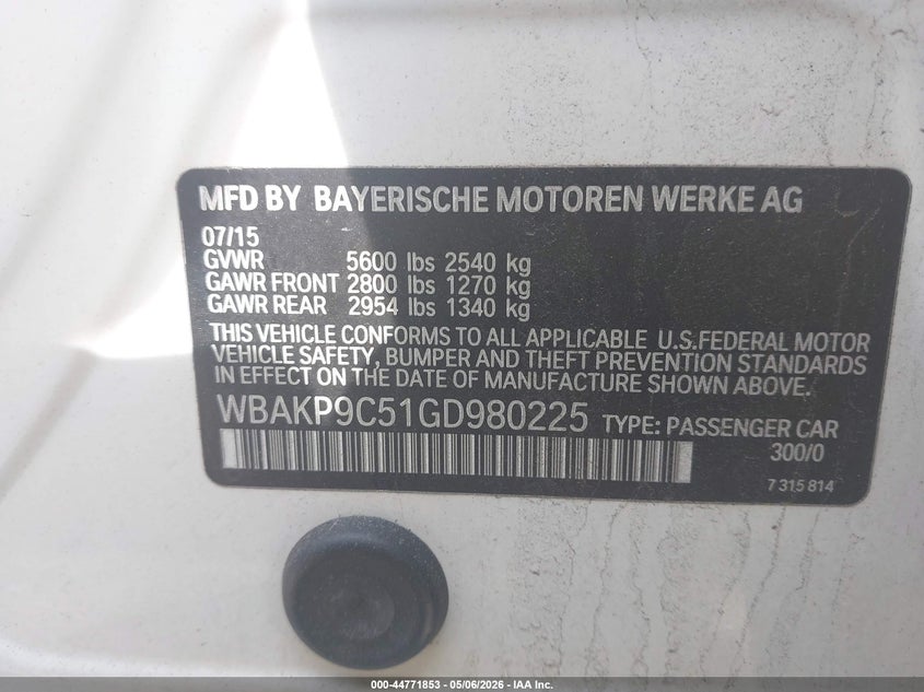 2016 BMW 550I XDRIVE · Photo 9