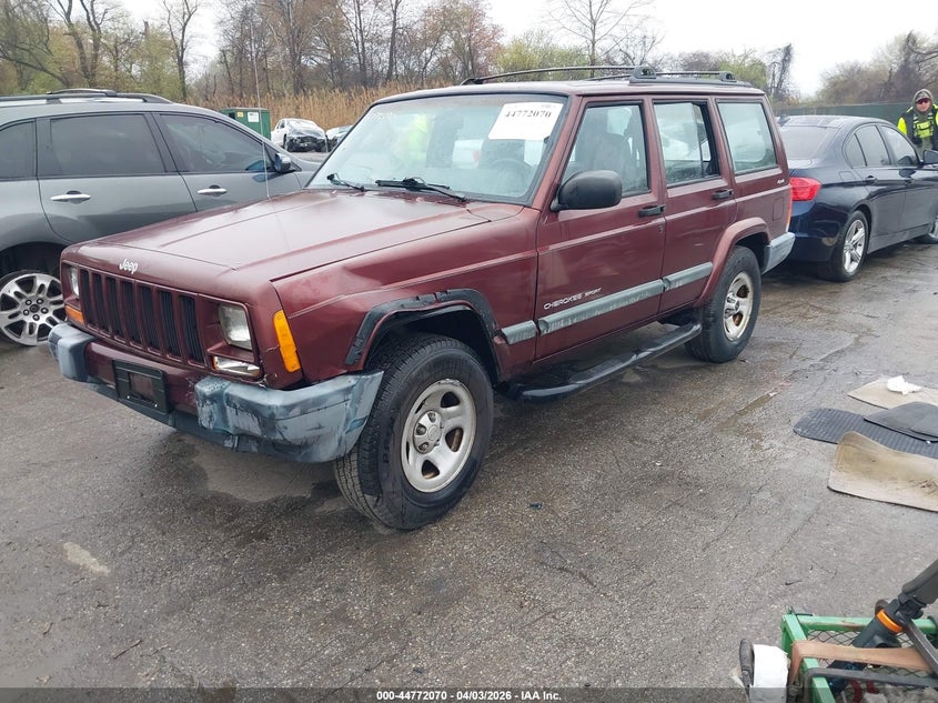 2001 JEEP CHEROKEE SPORT UTILITY VEHICLE 4.0L I-6 190HP