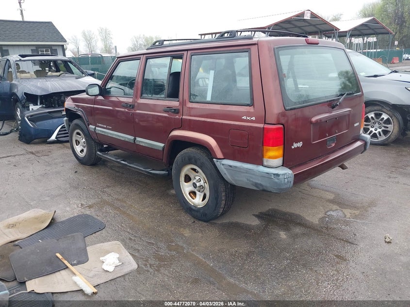 2001 JEEP CHEROKEE SPORT UTILITY VEHICLE 4.0L I-6 190HP