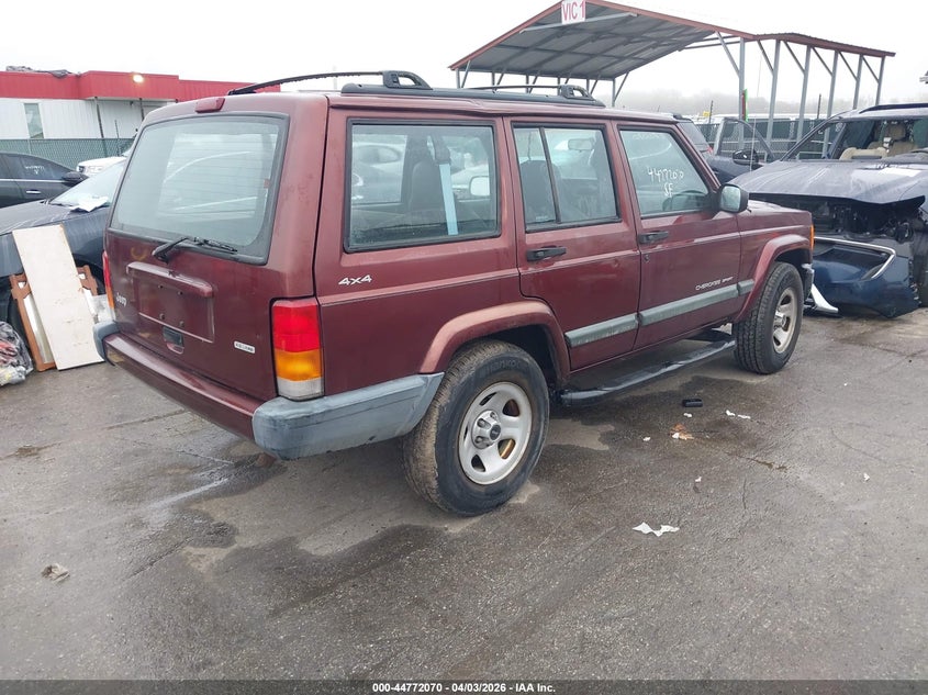 2001 JEEP CHEROKEE SPORT UTILITY VEHICLE 4.0L I-6 190HP