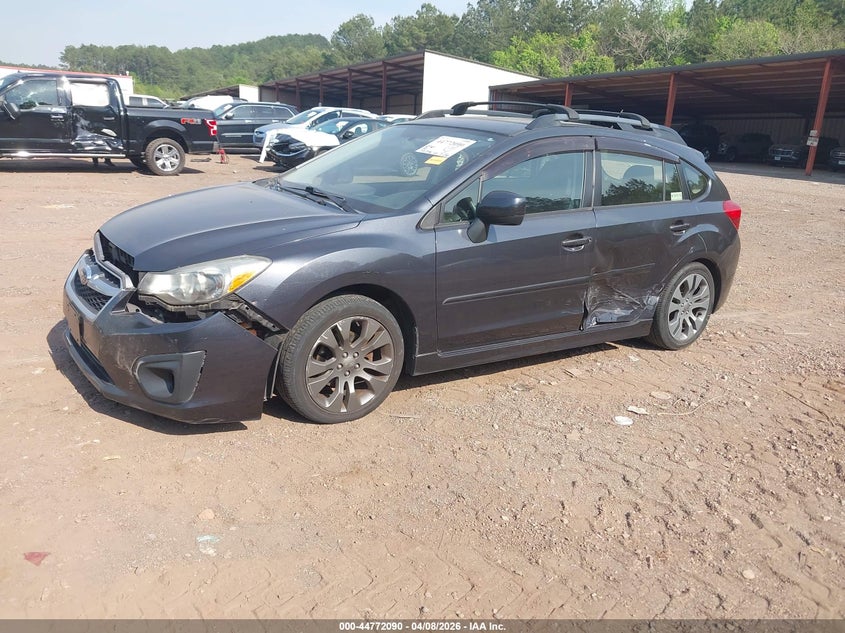 2012 Subaru Impreza 2.0I Sport Premium