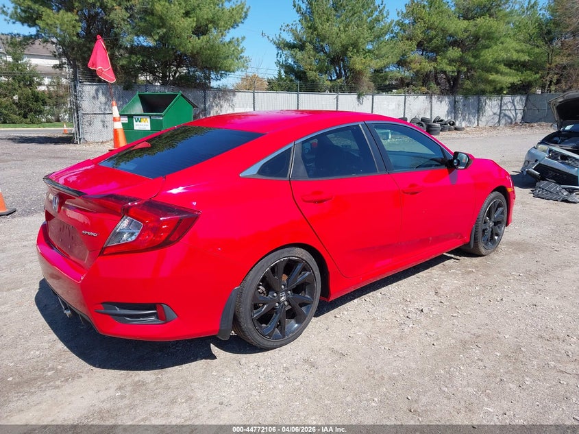 VIN 2HGFC2F86LH577238 2020 HONDA CIVIC SPORT