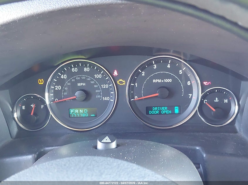 2007 Jeep Commander Sport VIN: 1J8HG48P87C528409 Lot: 44772122