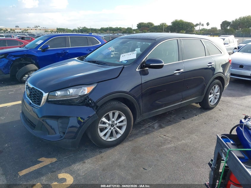 Vin: 5xypg4a55lg632177, lot: 45269381, kia sorento 3.3l lx 20202