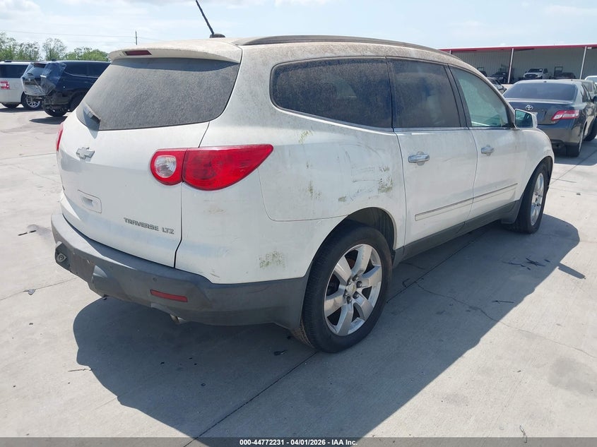 Vin: 1gnkvled0cj238461, lot: 45269479, chevrolet traverse ltz 20124