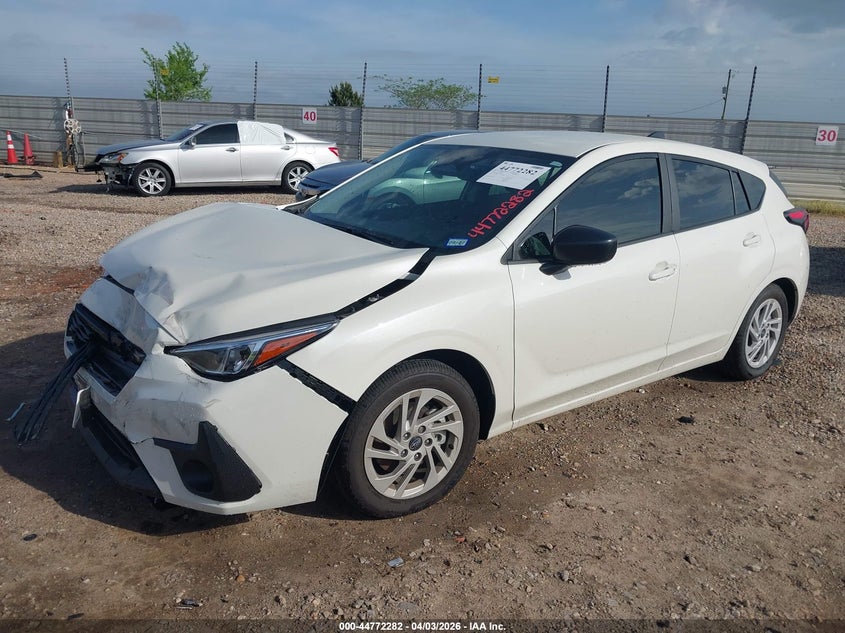 2025 SUBARU IMPREZA HATCHBACK 2.0L H-4 DI, DOHC, VVT, 152HP