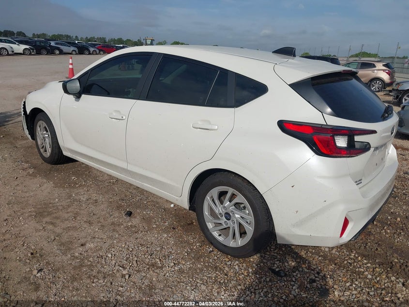2025 SUBARU IMPREZA HATCHBACK 2.0L H-4 DI, DOHC, VVT, 152HP