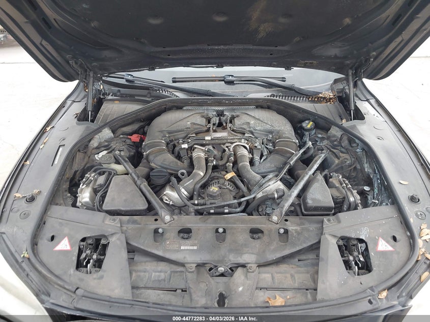 2014 BMW 750I VIN: WBAYA8C57ED825293 Lot: 44772283