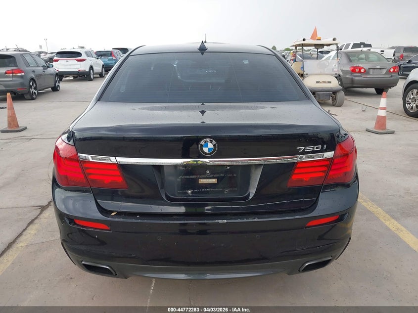 2014 BMW 750I VIN: WBAYA8C57ED825293 Lot: 44772283