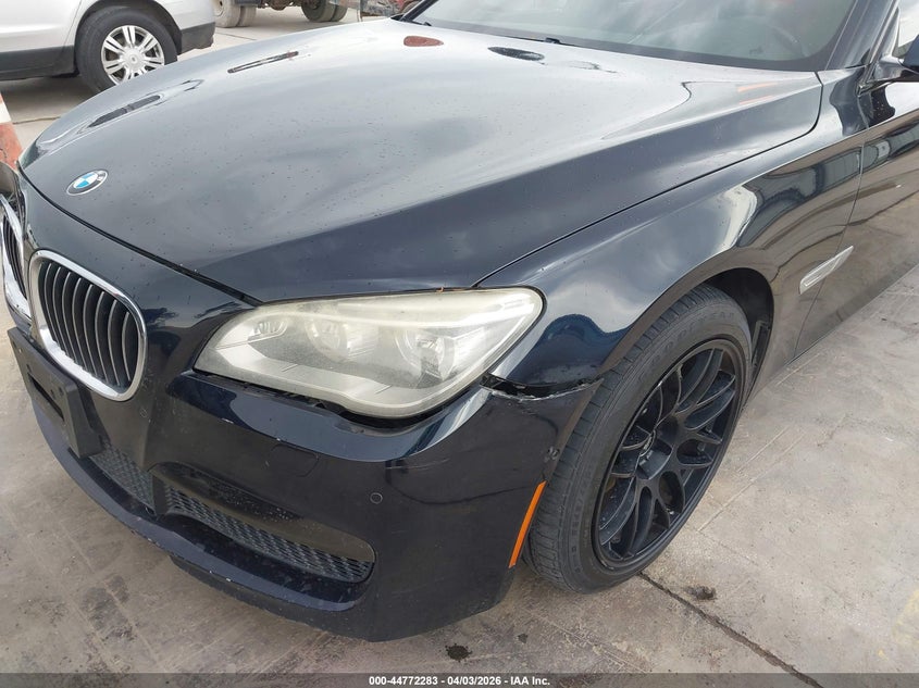 2014 BMW 750I VIN: WBAYA8C57ED825293 Lot: 44772283