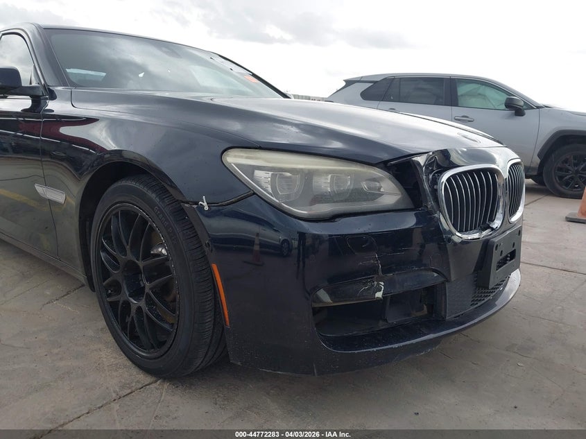 2014 BMW 750I VIN: WBAYA8C57ED825293 Lot: 44772283