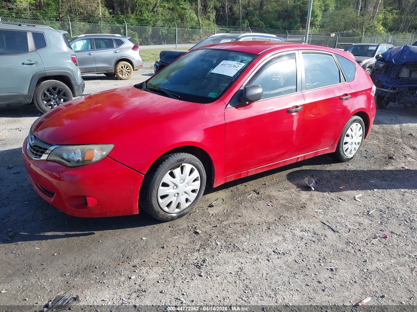 2008 Subaru Impreza 2.5I