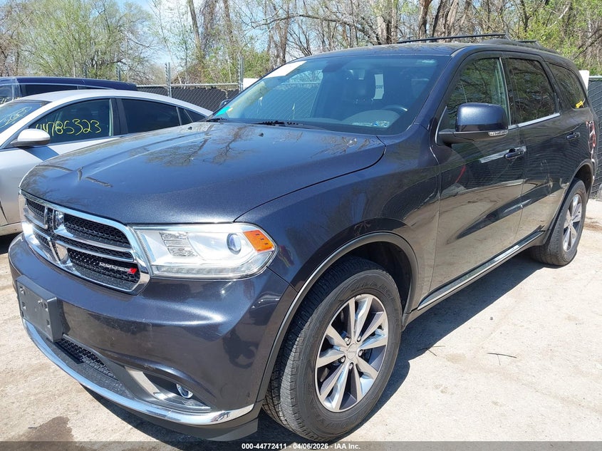 2016 Dodge Durango 3.6 Limited grey Lot 111044772411 Vin 1C4RDJDG3GC467494