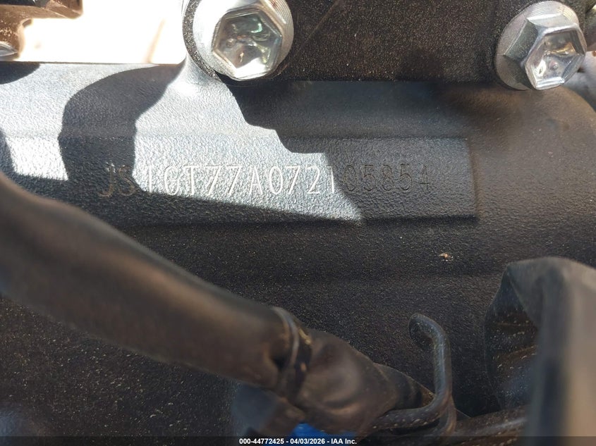 2007 Suzuki Gsx-R1000 VIN: JS1GT77A072105854 Lot: 44772425