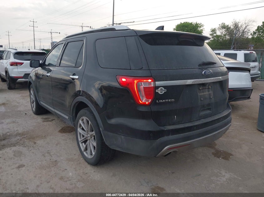 Vin: 1fm5k7f85hgc38625, lot: 45269677, ford explorer limited 20173