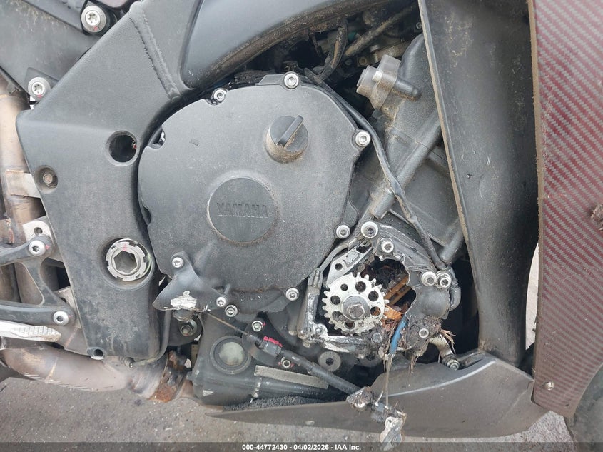 2013 Yamaha Yzfr1 VIN: JYARN23E5DA014788 Lot: 44772430