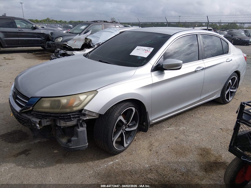 2013 Honda Accord Lx 1HGCR2F30DA055405 photo 1