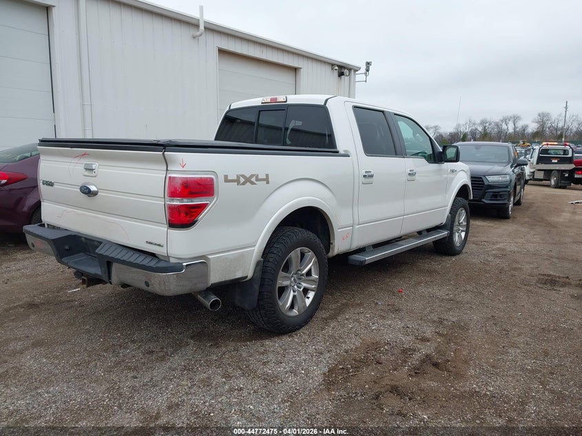 Vin: 1ftfw1ef7cfb45372, lot: 45269723, ford f-150 lariat 20124