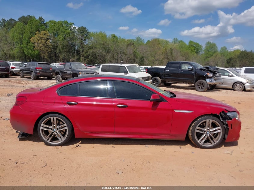 2016 BMW 640I Gran Coupe VIN: WBA6D0C50GD927828 Lot: 44772510