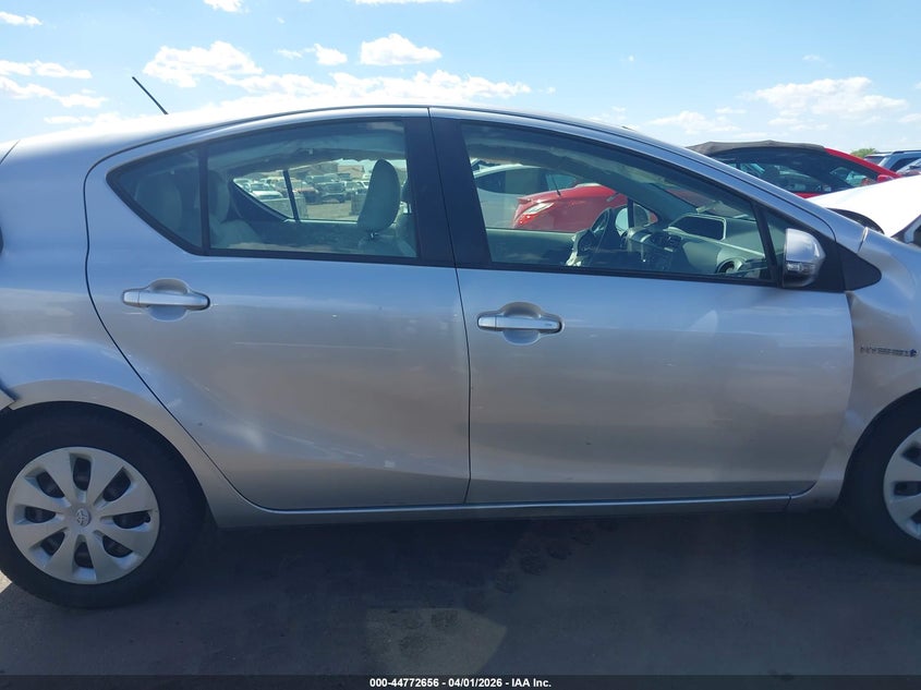 2013 Toyota Prius C Three VIN: JTDKDTB31D1547347 Lot: 44772656