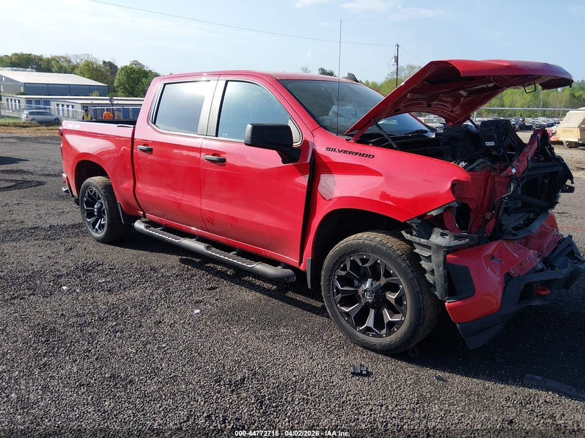 2021 CHEVROLET SILVERADO 1500 4WD  SHORT BED CUSTOM