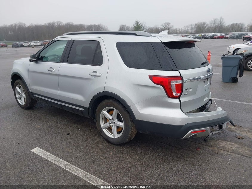 Vin: 1fm5k8dh5hgc65462, lot: 45269970, ford explorer xlt 20173