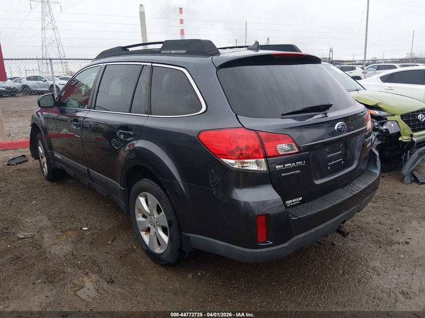 Vin: 4s4brbjc2b3338919, lot: 45269974, subaru outback 2.5i limited 20113
