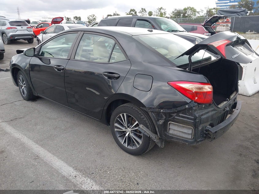 2017 TOYOTA COROLLA auction photo 3