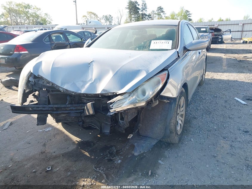 2012 Hyundai Sonata 2.4 Gls blue Lot 111044772751 Vin 5NPEB4AC8CH341427