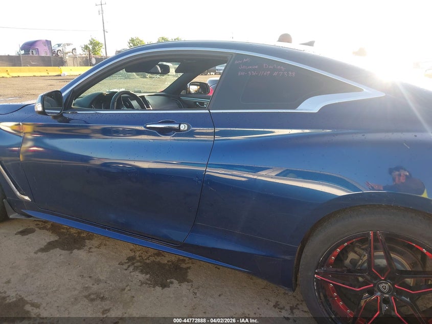 2017 Infiniti Q60 3.0T Premium VIN: JN1EV7EL3HM550772 Lot: 44772888