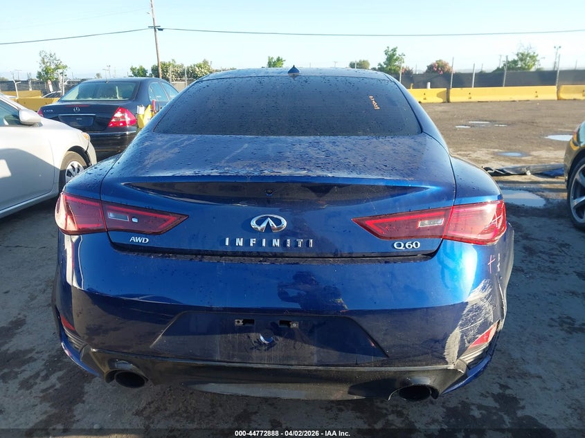 2017 Infiniti Q60 3.0T Premium VIN: JN1EV7EL3HM550772 Lot: 44772888