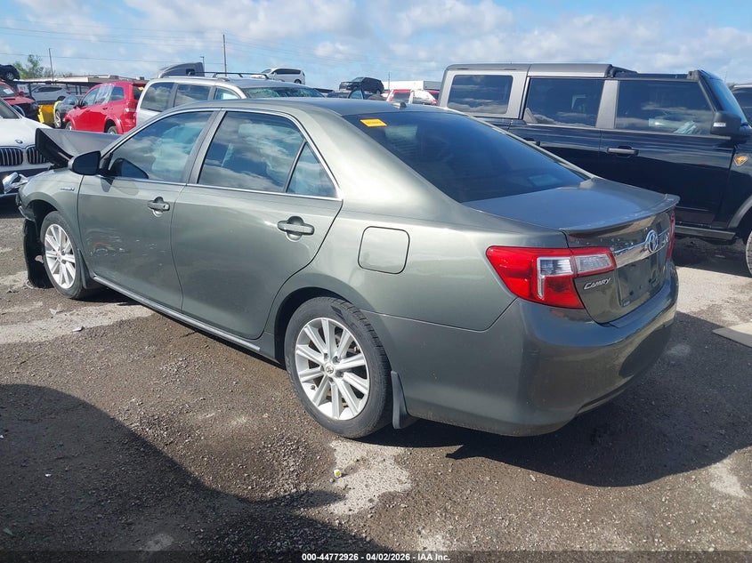 2012 TOYOTA CAMRY HYBRID auction photo 3
