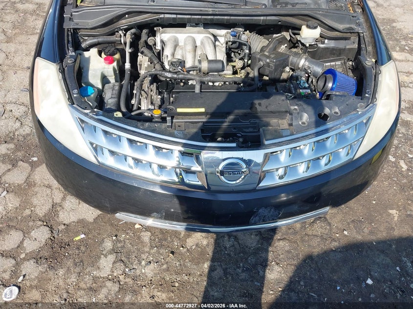 2006 Nissan Murano S VIN: JN8AZ08T76W410068 Lot: 44772927