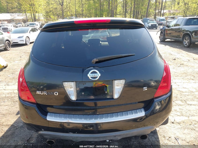 2006 Nissan Murano S VIN: JN8AZ08T76W410068 Lot: 44772927