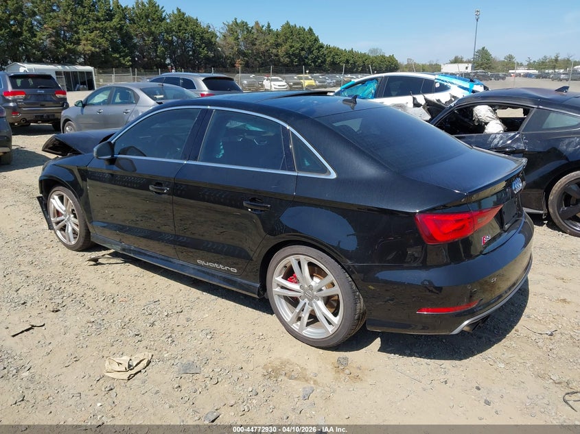 Vin: waub1gff9g1067711, lot: 45270178, audi s3 2.0t premium plus 20163