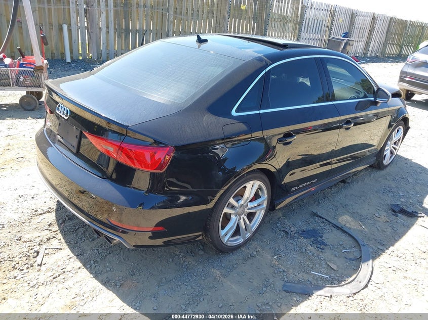 Vin: waub1gff9g1067711, lot: 45270178, audi s3 2.0t premium plus 20164
