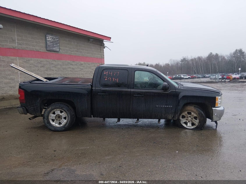 2012 Chevrolet Silverado 5.3 1500 Lt black Lot 111044772934 Vin 3GCPCSE04CG245281