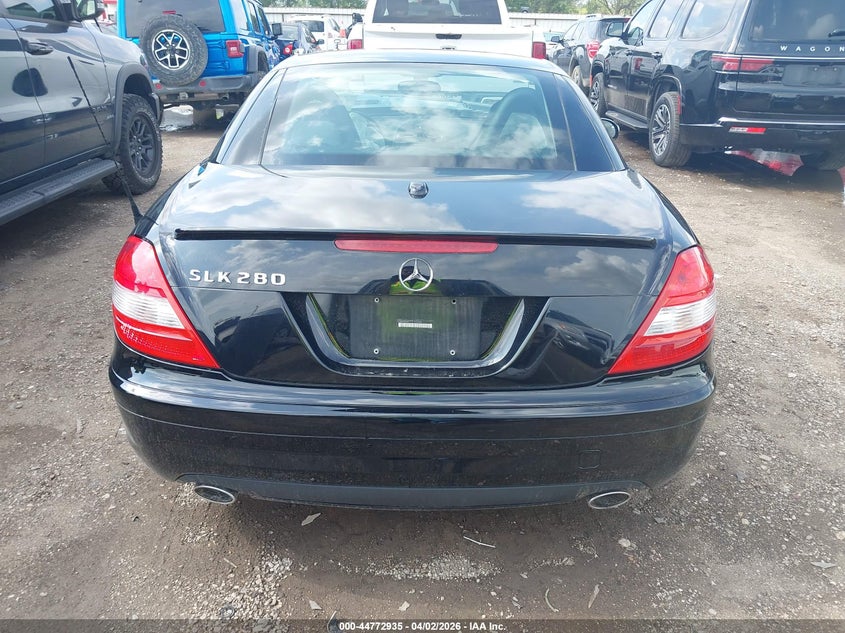 2007 Mercedes-Benz Slk 280 VIN: WDBWK54F77F142206 Lot: 44772935