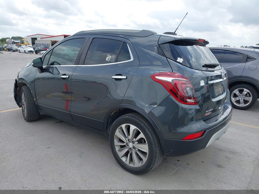 Vin: kl4cjasbxhb039803, lot: 45270200, buick encore preferred 20173