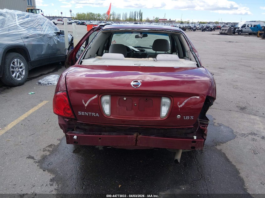 2005 Nissan Sentra 1.8S VIN: 3N1CB51D35L584526 Lot: 44773033