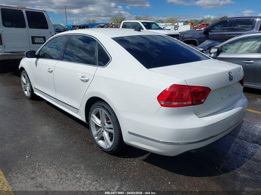 2013 Volkswagen Passat 2.0L Tdi Sel Premium