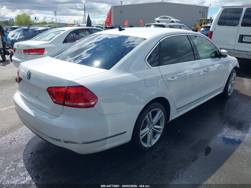 2013 Volkswagen Passat 2.0L Tdi Sel Premium