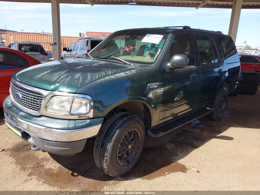 2001 Ford Expedition, Обычный износ, IAAI, VIN 1FMPU16L91LA99729 — фото 2