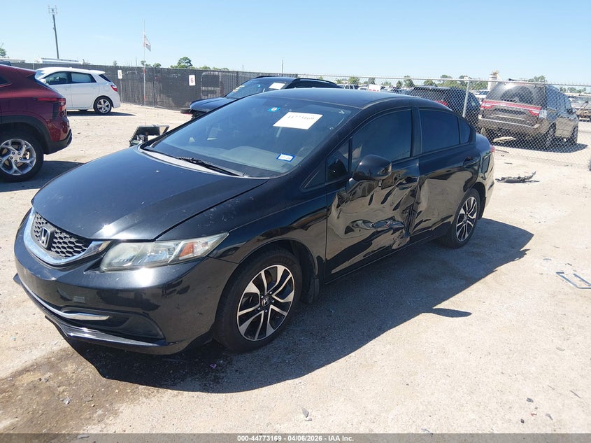 2013 Honda Civic Lx 2HGFB2F54DH565258 photo 1