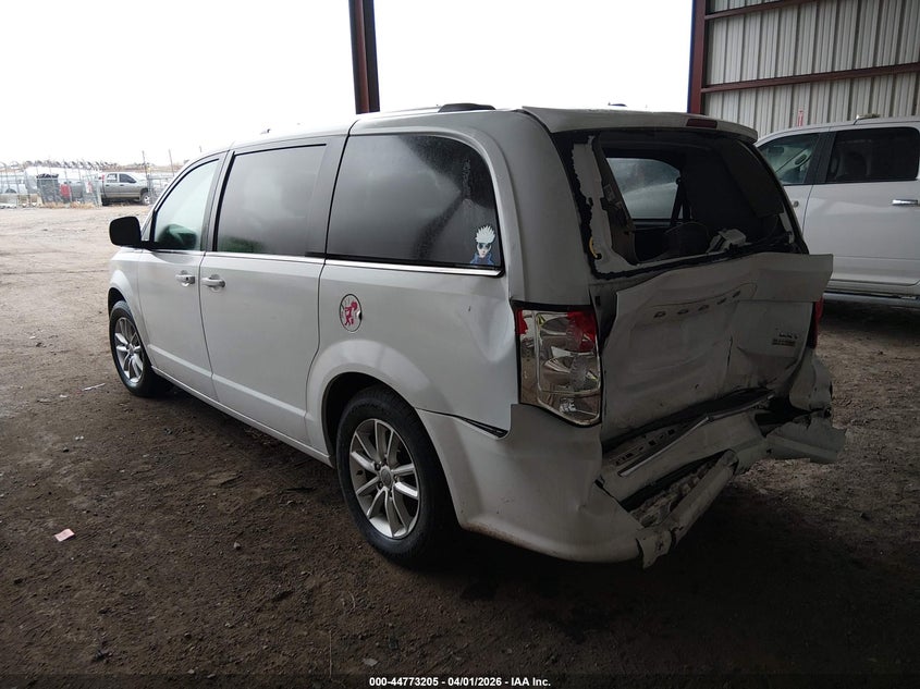 Vin: 2c4rdgcg6jr327054, lot: 45270452, dodge grand caravan sxt 20183