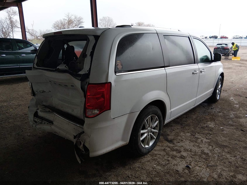 Vin: 2c4rdgcg6jr327054, lot: 45270452, dodge grand caravan sxt 20184