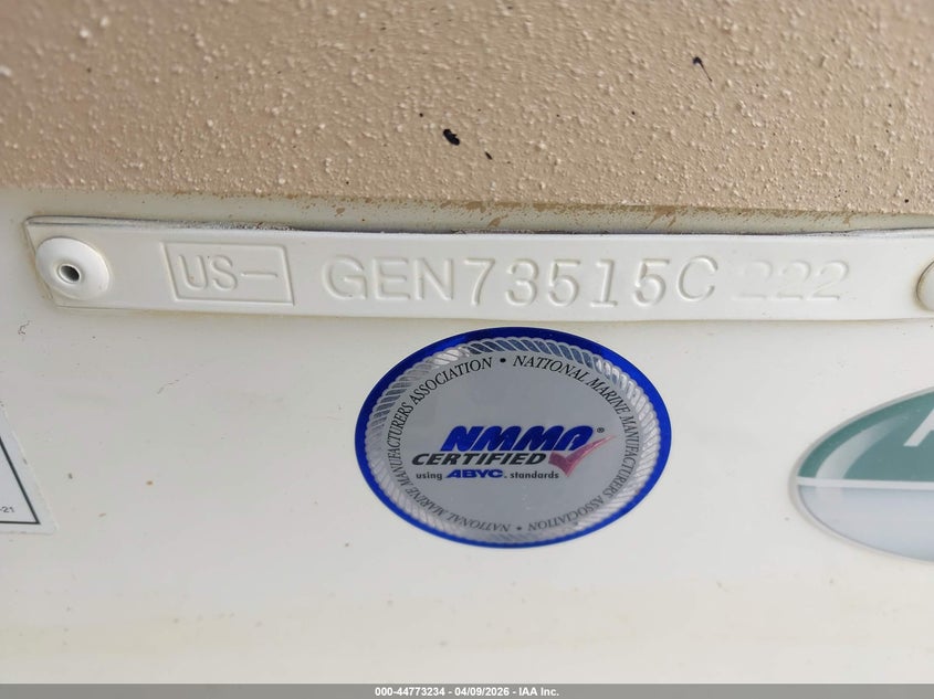 2022 G 3 BOATS JON BOAT (VIN: 00000GEN73515C222