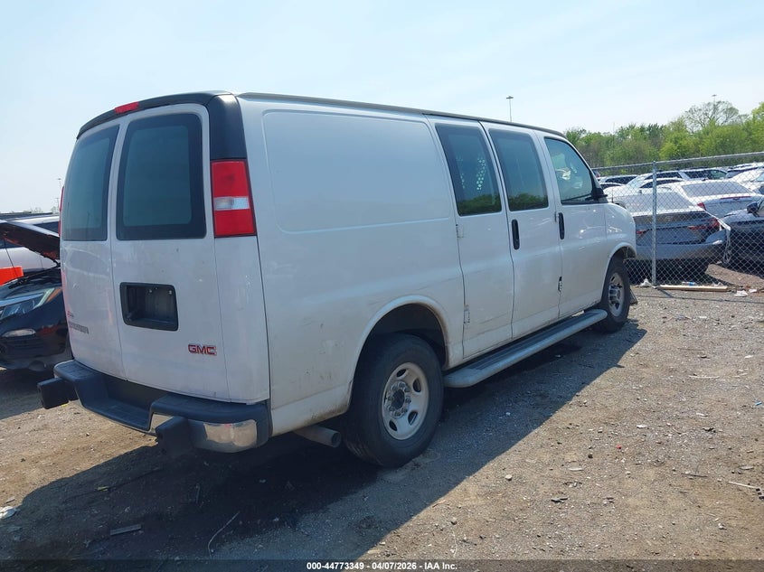 Vin: 1gtw7af79m1200133, lot: 45270597, gmc savana cargo rwd 2500 regular wheelbase work van 20214
