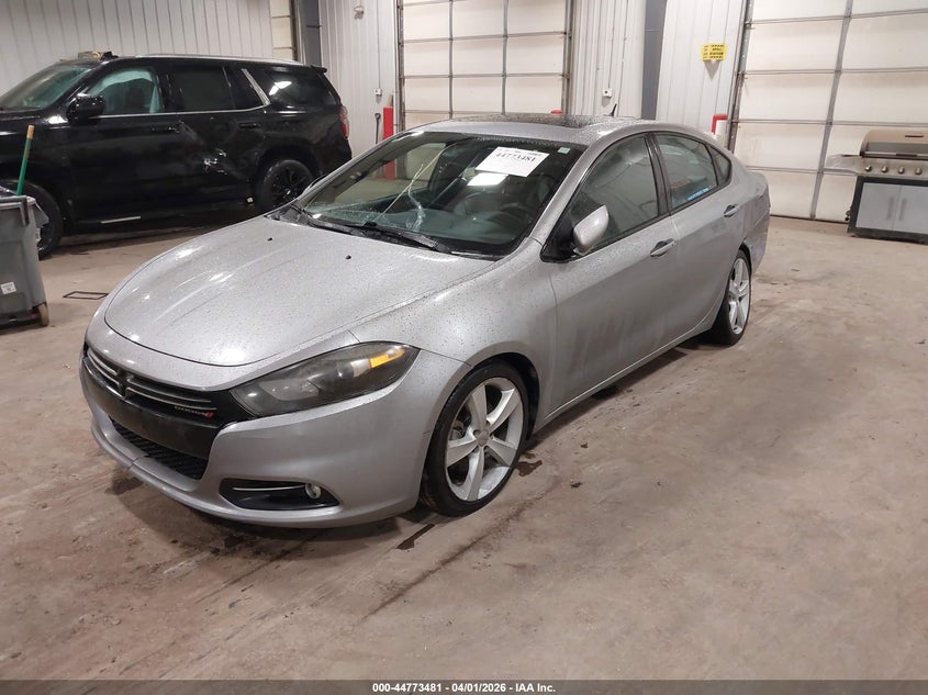 Vin: 1c3cdfebxed826597, lot: 45270729, dodge dart gt 20142