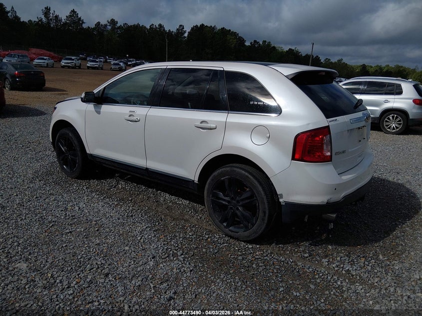 Vin: 2fmdk3kc4ebb27484, lot: 45270738, ford edge limited 20143